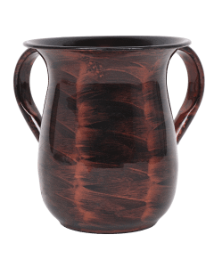 Washing Cup Tin Powder Coated Copper Waves