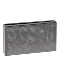 Silver match Box For Long Matches 925 silver Coated (matches Included)