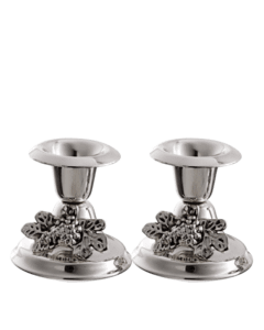 Silver Plated Mini Candlesticks