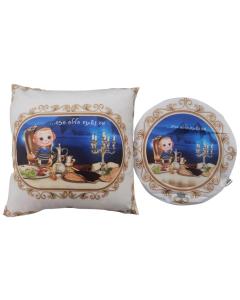 Kids Pesach Set Printed Matzah Cover & Pillow