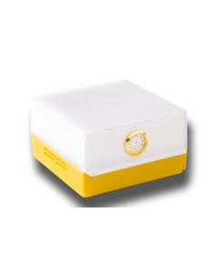 Shabled Nugget Gold/White body, Gold Clock