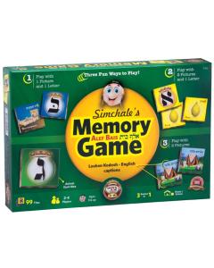 Kisrei Alef Bais Memory - 99 Cards game - English/Loshon Kodesh