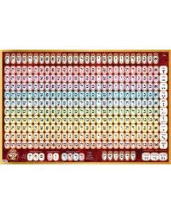 Medium Poster - Kisrei Letters With Nikudos 19"× 27"