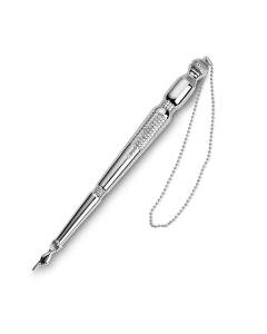 Metal Torah Pointer 23 cm - Silver