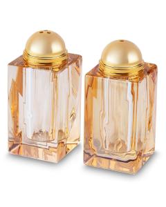 Gold Crystal Salt & Peper Holders 8*3 cm