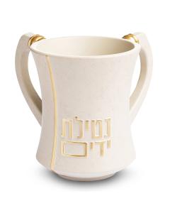 Polymer Washing Cup 12.5 cm - Beige