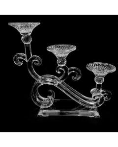 Crystal Candelabra - 3 Branches