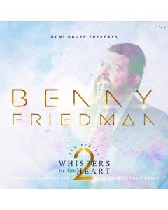 Benny Friedman Cd Whispers Of The Heart 2 (Acapella)