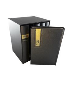 Avodat Hashem Machzor - PU Rectangle Gold Design