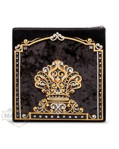 Bag #218 Black Velvet & Gold