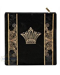 Bag #220 Black Velvet & Gold