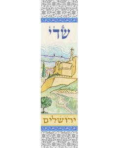 LACE JERUSALEM MEZUZAH - Caspi Designs