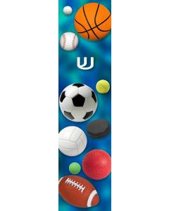BLUE SPORTS MEZUZAH - Caspi Designs