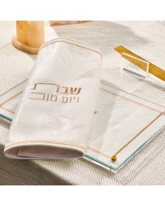 Embossed Leaf Challah Board