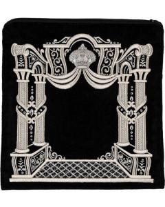 3D Pillar Canopy and Sterling Crown Velvet Bag #195