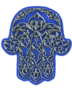 Caspi Acrylic Car Mezuzah - Hamsa