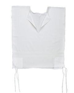 24" Tzitzit - Cotton - V-Neck - Thin Strings