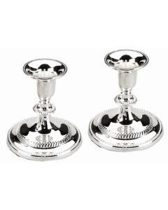 Silver Plated Candle Holders