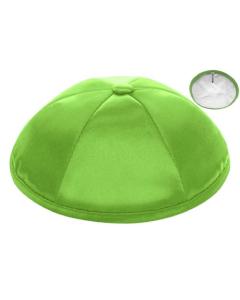 Lime Deluxe Satin Kippah (Dozen)