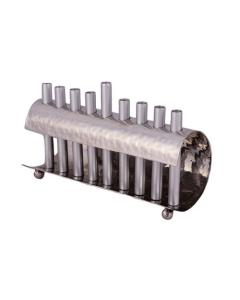 Large Wave Menorah - Silver -Yair Emanuel Collection