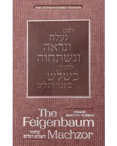 The Feigenbaum Machzor, Shalosh Regalim, Sefard