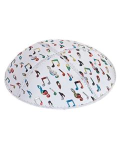 Fancy Leather kippah - 106