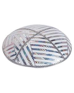 Fancy Leather kippah - 109