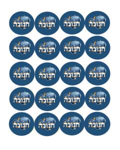 Chanukah Stickers