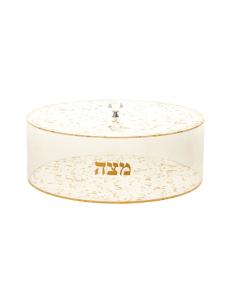 Matzah Holder - Gold Flakes