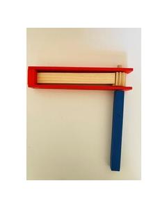 Colorful Wooden Grager - Large