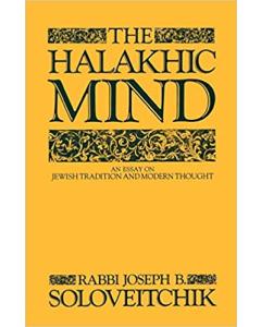 Halakhic Mind [Paperback]