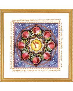 Happiness Blessing  - Framed