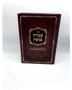 Avodat Binyamin Musar Rabinovitz Hanagot