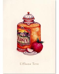 Jewish New Year Cards - The Honey Jar # 304 - 10 pack