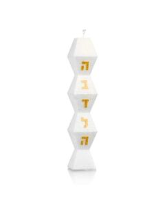 Facet Havdalah Candle