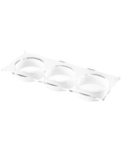 Lucite Dip Tray - 3 Dips