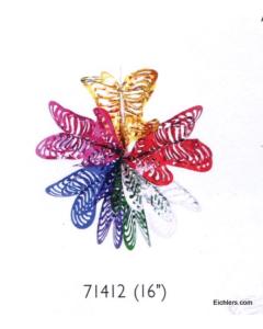 Colorful Foil Sukkah Decoration