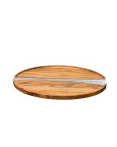 Resin & Wood Challah Board
