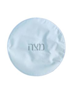 Round Matzah Holder 3 Sections Silver