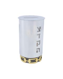 Luxe Linked Stainless Steel Tzedakah Box