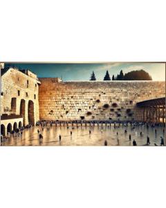 Kotel Night 20" x 40" - Frame