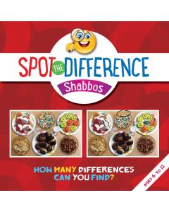 Spot the Difference - Shabbos [Hardcover]