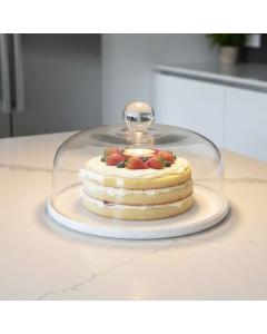 Marble Base Cake Dome