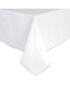 Whisper Weave Frayed Edge Tablecloth
