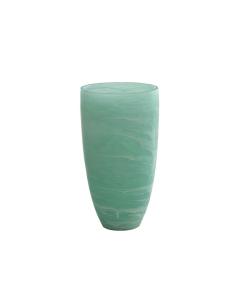 Resin Sage Green Tall Vase