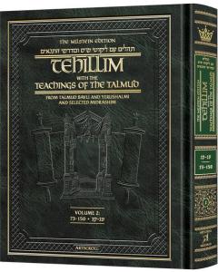 Milstein Edition Tehillim with the Teachings of the Talmud - Volume 2 (Psalms 73-150)