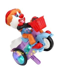 Musical Purim Clown! Bike 7.5" Assorted Colors Single Piece
