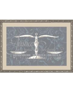 Lawyer's Creed Silver - Framed