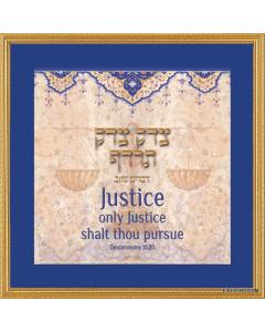 JUSTICE LAWYERS CREED - Framed