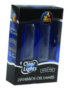 Parafin Linned Candle Shape 2 Pack #145 4''